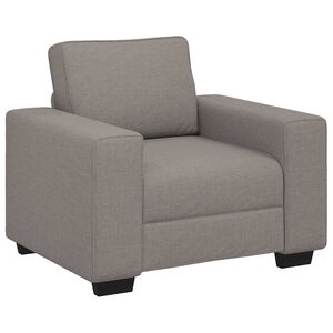 vidaXL Kavč fotelj taupe 100x77x82 cm blago