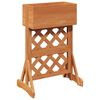 vidaXL Vertical Garden Trellis Oranžna 48 x 30 x 70,5 cm Trdna smreka