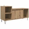 vidaXL TV omarica 100 x 35 x 55 cm Umetni hrast Konstruiran les