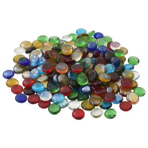 vidaXL Stekleni nugget 17-19 mm večbarvno Steklo