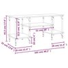 vidaXL TV omarica siva sonoma 102x35x45,5 cm inženirski les