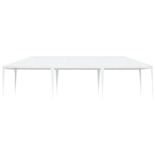 vidaXL Vrtni šotor 4x9 m bel