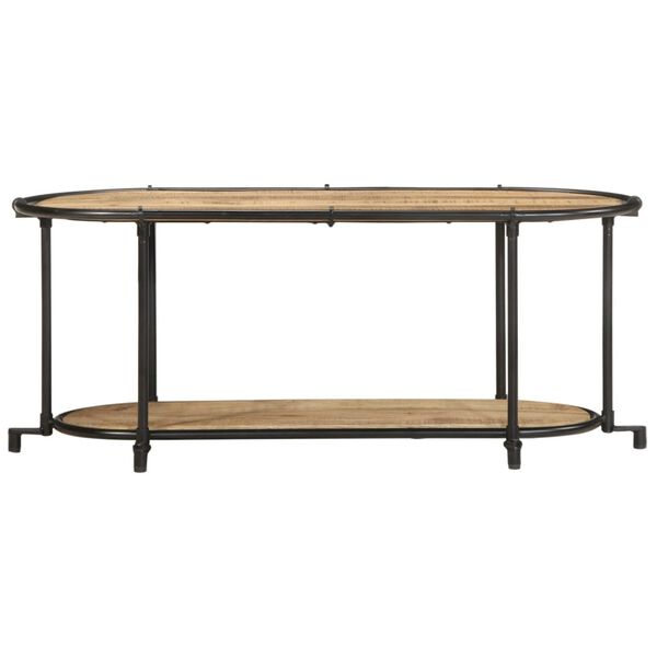 vidaXL TV omarica 100x42x40 cm masivni les grobo mango