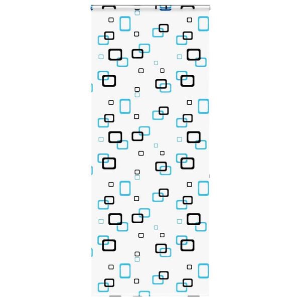 vidaXL Rolo zavesa za prho s kaseto 90x240 cm širina tkanine 86 cm