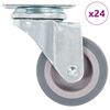 vidaXL Gibljiva kolesa 24 kosov 50 mm