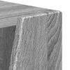 vidaXL Stranski polic Siva Sonoma 33 x 32 x 70,5 cm Konstruiran les