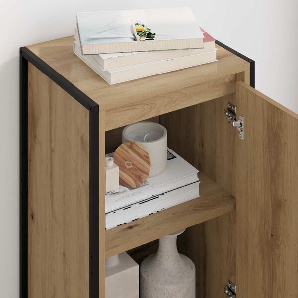 vidaXL Strani &scaron;al Oreh 43 x 36 x 75,5 cm Konstruiran les