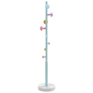 vidaXL Stojalo za pla&scaron;če modro 172 cm železo s pra&scaron;nim premazom