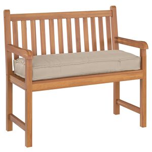 vidaXL Blazina za klop palete Taupe 110 x 40 x 8 cm Oxford tkanina