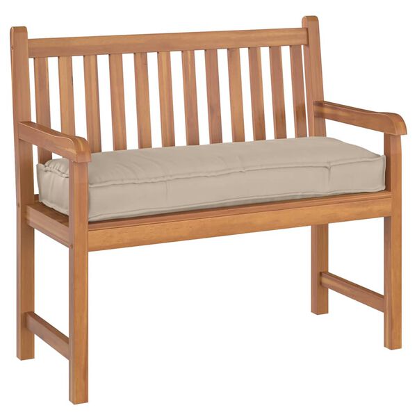 vidaXL Blazina za klop palete Taupe 110 x 40 x 8 cm Oxford tkanina