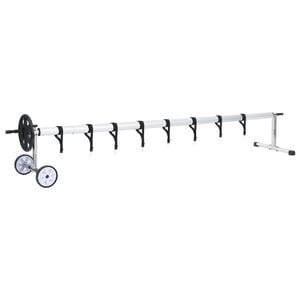 vidaXL Navijalo za pokrivalo za bazen nerjaveče jeklo