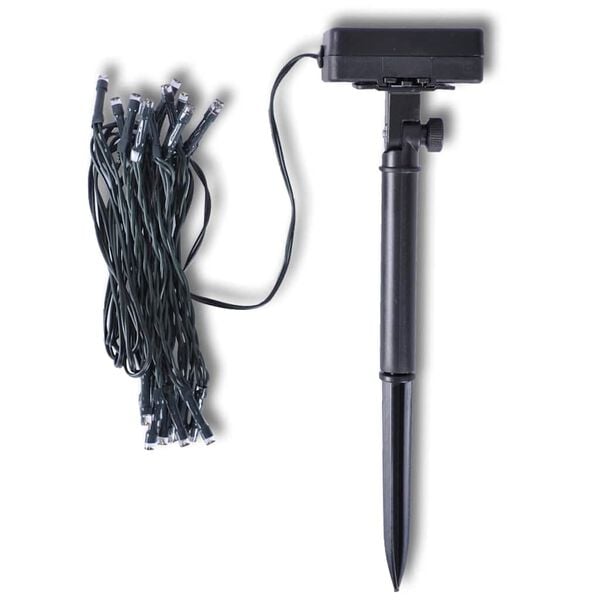 Set 2 kosa LED Solarne Okrasne lučke 24 lučk Dolžina 3,8 m