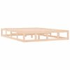 vidaXL Posteljni okvir 140x200 cm trden les