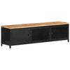 vidaXL TV omarica 130x30x37 cm trden robusten mangov les