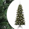 vidaXL Umetna božična jelka z bučko 180 cm 300 LED Toplo bela