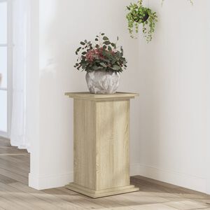 vidaXL Stojalo za rastline sonoma hrast 33x33x60 cm inženirski les