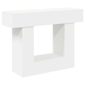vidaXL Bela 101 x 30 x 74 cm