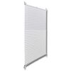 Plise Harmonika Zavese velikost 50 x 150 cm Bele barve