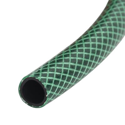 vidaXL Vrtna cev zelena 0,6" 10 m PVC
