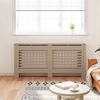 vidaXL Pokrov za radiator 172x19x81,5 cm mediapan