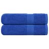 vidaXL Brisače za roke FROGN 2 kosa modre 50x100 cm 360 g/m&sup2;