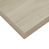 vidaXL Stenske police 2 kosa barva hrasta 120x23,5x3,8 cm MDF