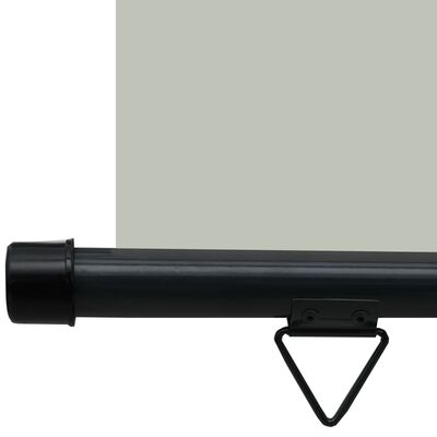 vidaXL Balkonska stranska tenda 170x250 cm siva