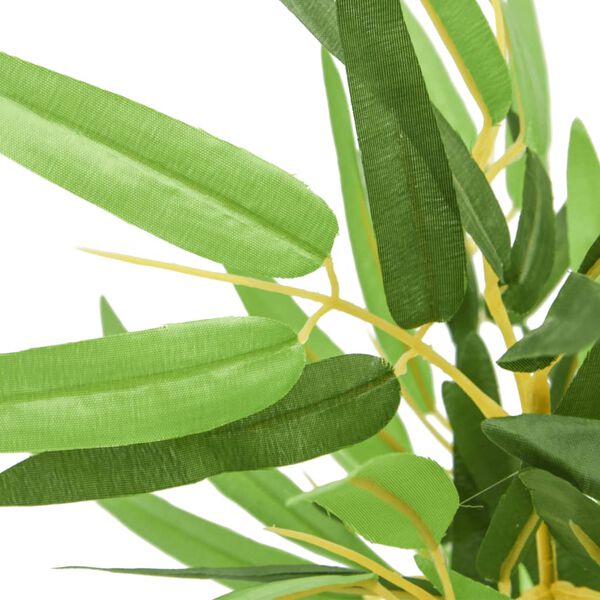 vidaXL Umetno bambusovo drevo 552 listov 120 cm zeleno