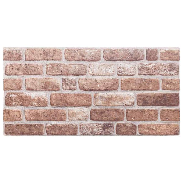 vidaXL 3D stenski paneli 10 kosov rjavi 100x50 cm EPS