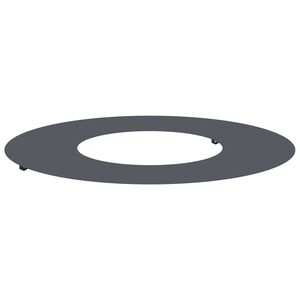 vidaXL primeren za ravni obroč drevesa Antracit &Oslash;30 / 60 cm Jeklo