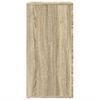 vidaXL Komoda 2 kosa sonoma hrast 60x39x80 cm inženirski les