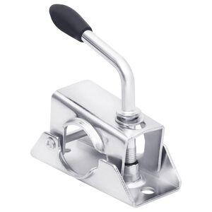 vidaXL Objemka za podporno kolo 13,5x6,5x14 cm pocinkano jeklo