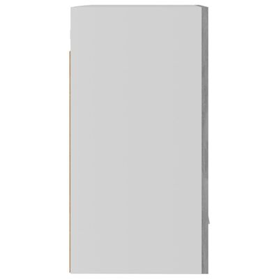 vidaXL Viseča omarica betonsko siva 50x31x60 cm iverna plošča