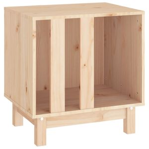 vidaXL Pasja uta 50x40x52 cm trdna borovina