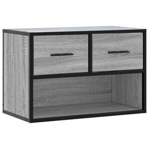 vidaXL TV omarica siva sonoma 60x31x39,5 cm inženirski les
