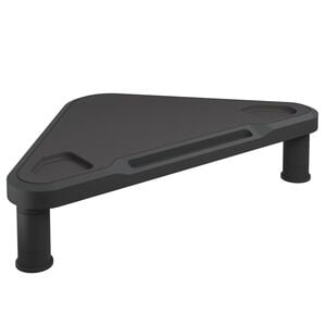 vidaXL Kotno stojalo za monitor črno 49x28x10,5 cm