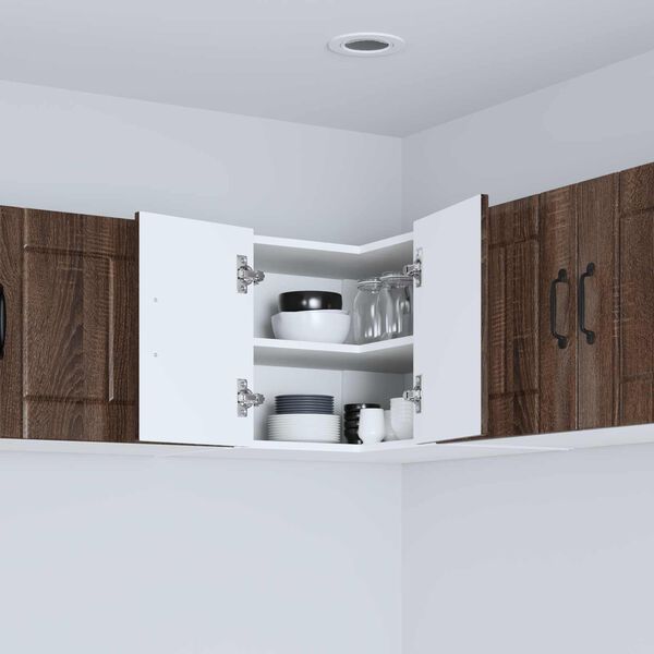 vidaXL Kuhinjski element Rjav hrast 57 x 57 x 40 cm Konstruiran les