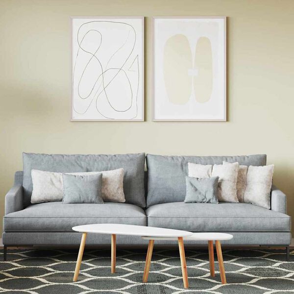 vidaXL Barva za stene Rjava 16,5 x 16,5 x 16 cm Tisk na steno