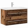 vidaXL Kopalni&scaron;ka omara za umivalnik Star les 80 x 38,5 x 48 cm