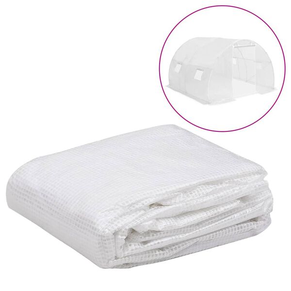 vidaXL Nadomestno pokrivalo za rastlinjak 9 m² 3x3x2 m prozorno