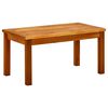 vidaXL Vrtna klubska mizica 70x40x36 cm trden akacijev les