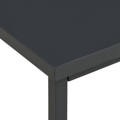 vidaXL Industrijska pisalna miza s predali antracit 105x52x75 cm jeklo