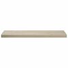 vidaXL Stenske police 2 kosa barva hrasta 90x23,5x3,8 cm MDF