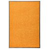 vidaXL Pralni predpražnik oranžen 60x90 cm