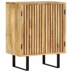 vidaXL Komoda z 2 vrati 55x35x70 cm trden mangov les