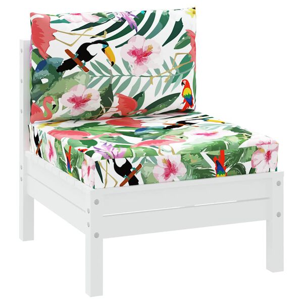 vidaXL Blazine za palete 2 kosa večbarvno oxford blago