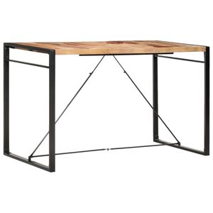 vidaXL Barska miza 180x90x110 cm iz trdnega palisandra