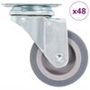 vidaXL Gibljiva kolesa 48 kosov 50 mm