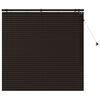 vidaXL Venecijanska žaluzija Temno rjava 125 x 130 cm 35 mm