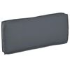 vidaXL Blazina Oxford tkanina Antracit 120 x 50 x 12 cm